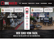 Tablet Screenshot of bbqhaus.de
